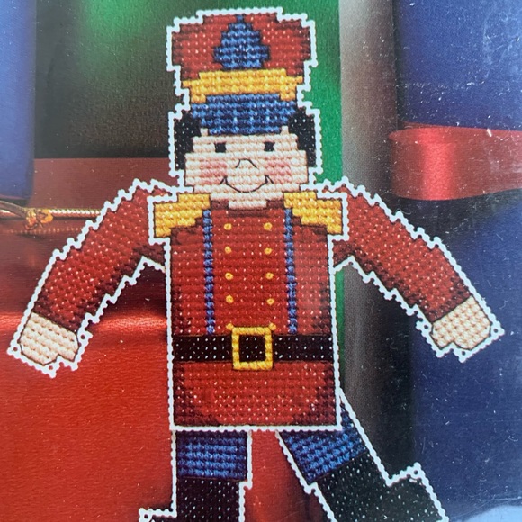 Vintage Sunset cross stitch Christmas ornaments kit new unused - Picture 7 of 8